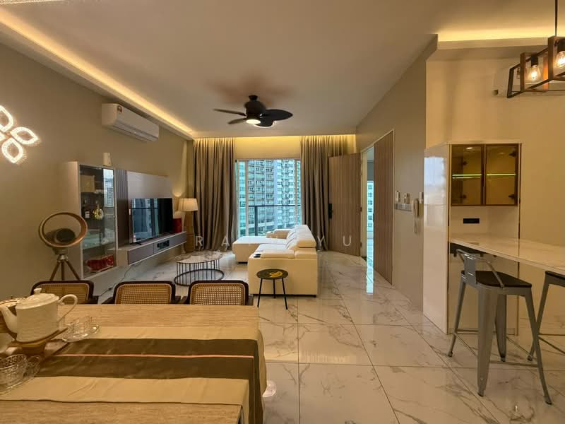 Condominium for Sale at QuayWest Residence - Rain Yu - Living Room - PropertyGuru.com.my