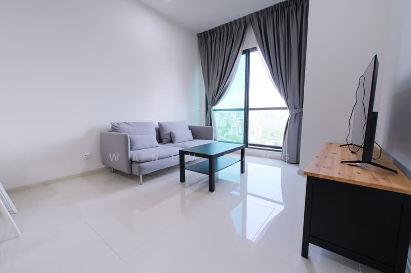 Servis Apartment untuk Disewa di Residensi Solaris Parq - Wanlu Sang - Living Room - PropertyGuru.com.my
