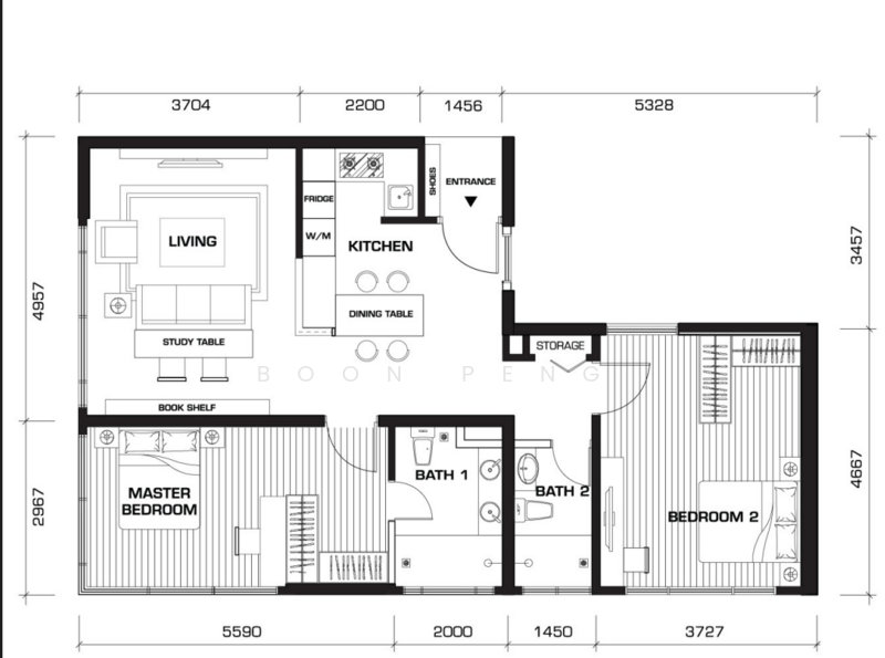 Servis Apartment untuk Disewa di Novo Ampang - Boon Peng - PropertyGuru.com.my