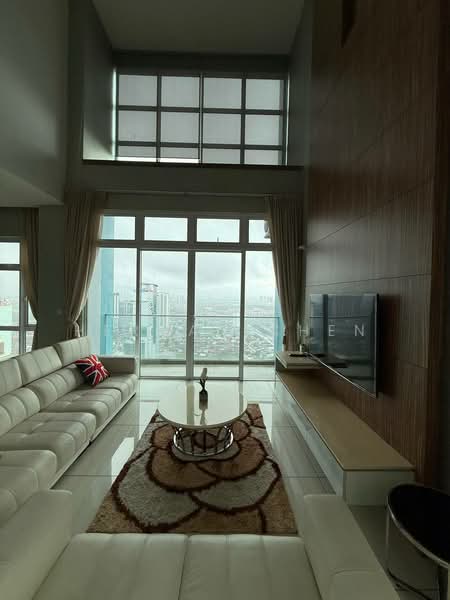 Service Residence for Sale at Twin Galaxy (Dwi Galaksi) - Herman Chen - Living Room - PropertyGuru.com.my
