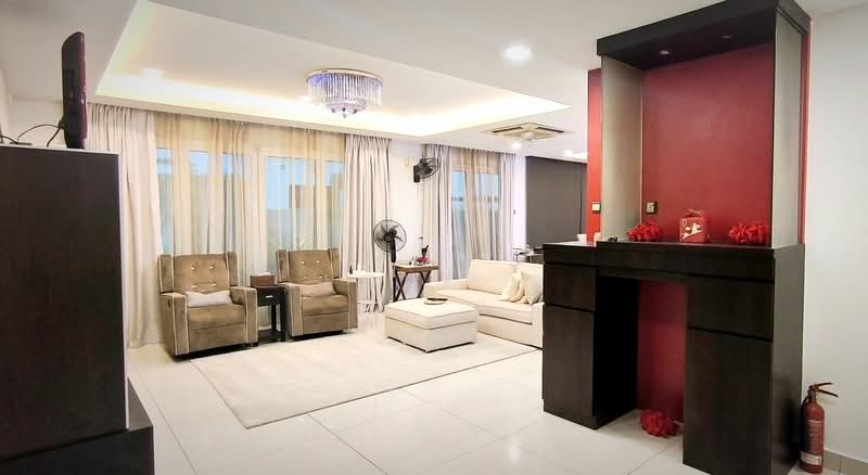 Semi-Detached House for Sale in Setia Damai (Setia Alam) - Loke . - Living Room - PropertyGuru.com.my