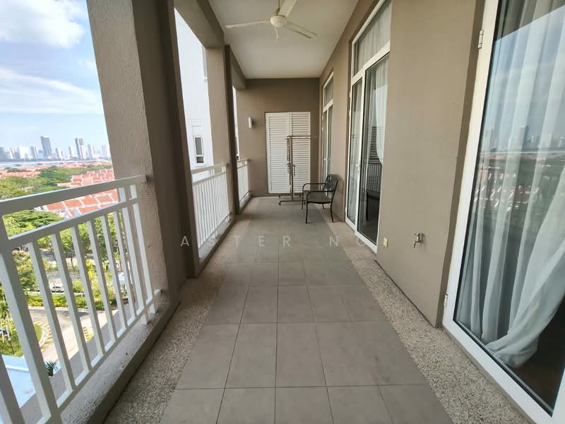 Kondominium untuk Dijual di Quayside Seafront Resort Condominiums - Aster Ng - Balcony - PropertyGuru.com.my