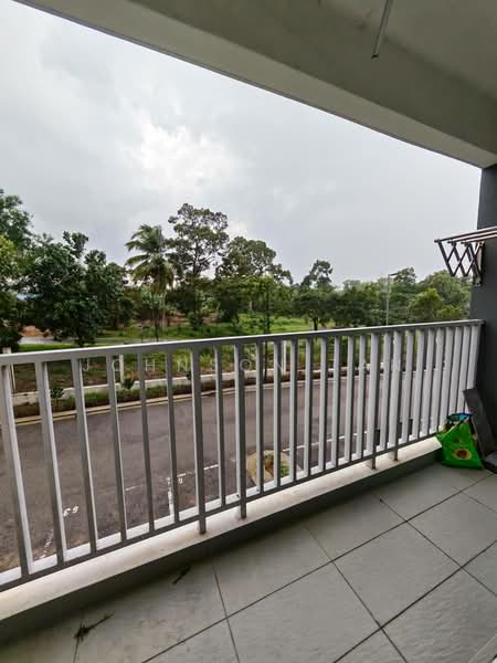 Servis Apartment untuk Dijual di Twin Danga Residence - Johnson Tan - Balcony - PropertyGuru.com.my