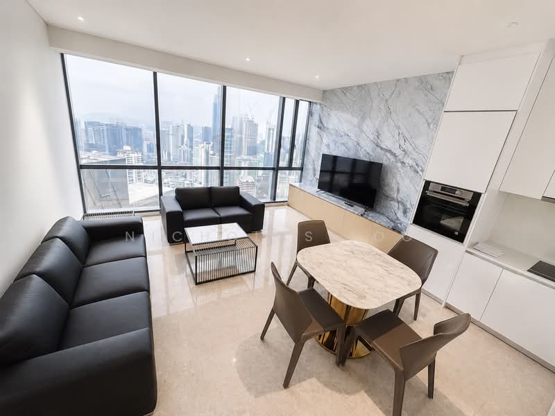 Kediaman Servis untuk Disewa di SO Sofitel Kuala Lumpur Residences - Nicholas Loo - Living Room - PropertyGuru.com.my