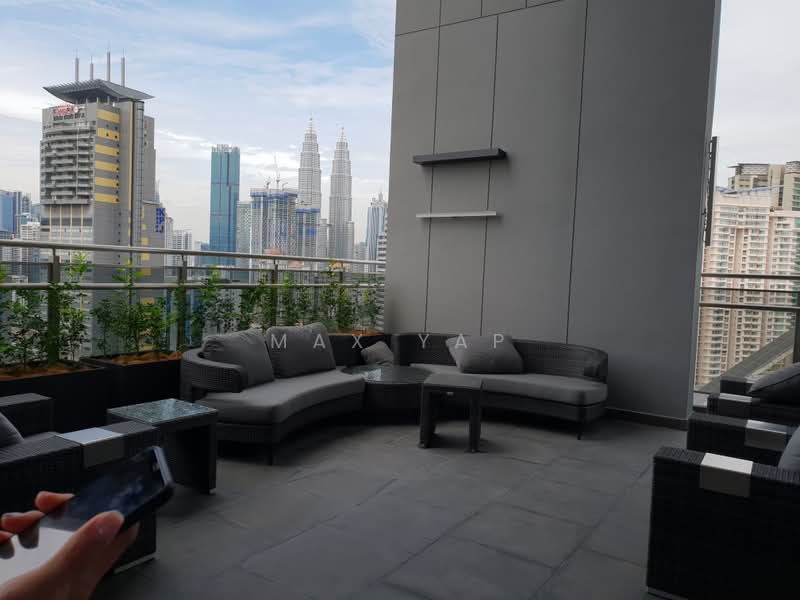Service Residence for Rent at Expressionz Professional Suites - Max Yap - Balcony - PropertyGuru.com.my