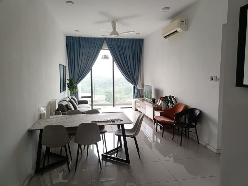 Condominium for Rent at The WaterEdge (Pinggiran Air) - Chloe Chin - Living Room - PropertyGuru.com.my