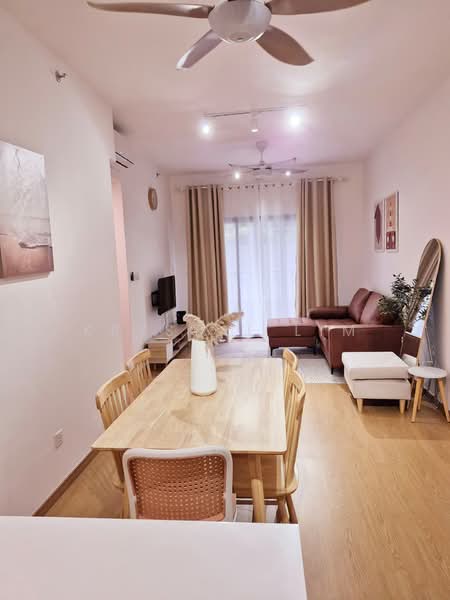 Service Residence for Rent at Maya Bay Residences @ Gamuda Cove - Krystal Lim - Living Room - PropertyGuru.com.my