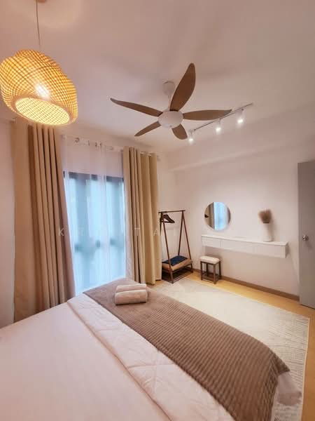 Service Residence for Rent at Maya Bay Residences @ Gamuda Cove - Krystal Lim - Bedroom - PropertyGuru.com.my