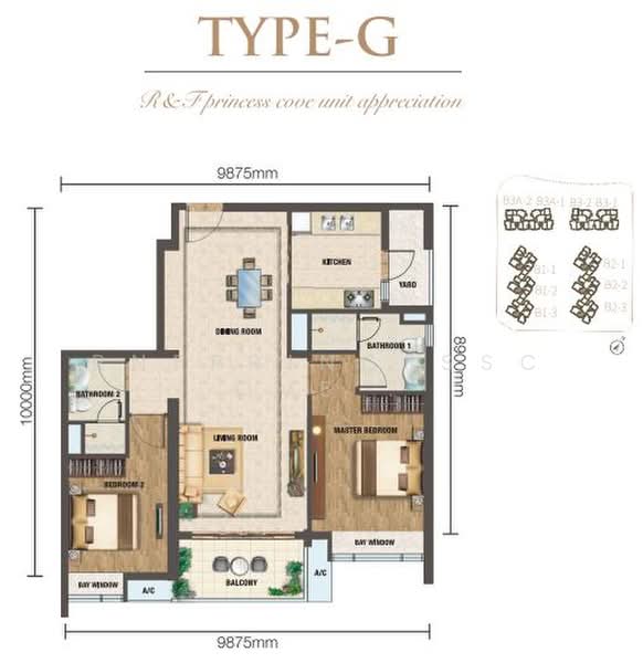 Condominium for Sale at R&F Princess Cove Phase 2-Seine Region - R&F Princess Cove Sales Representative - PropertyGuru.com.my