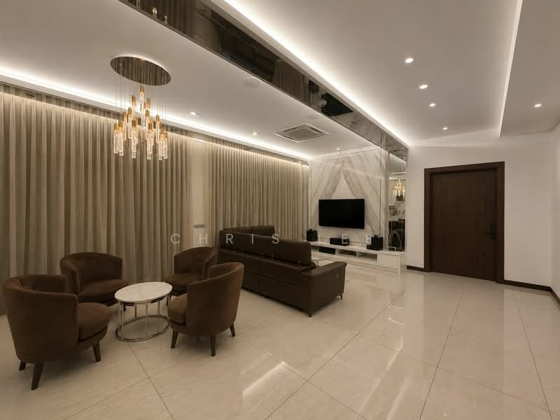 Rumah Berkembar untuk Dijual di Eco Sanctuary (Telok Panglima Garang) - Chris Lee - Living Room - PropertyGuru.com.my