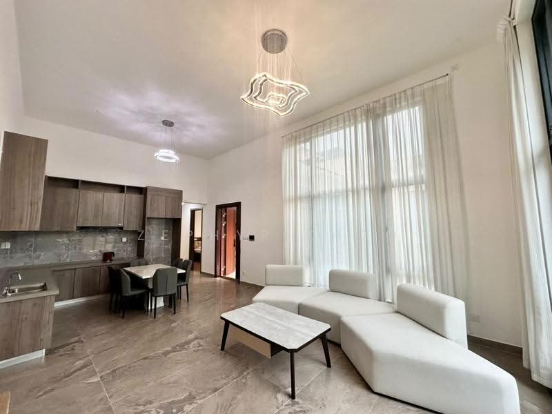 Cluster House for Rent in Forest City (Gelang Patah) - Zephyr Khoo - Living Room - PropertyGuru.com.my
