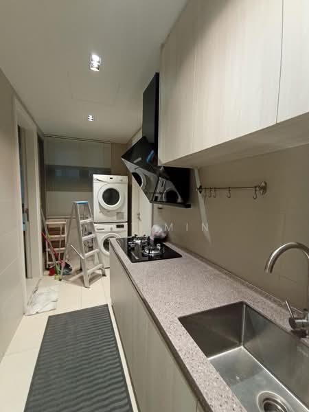 Servis Apartment untuk Dijual di The Sentral Residences - Yat Min - Kitchen - PropertyGuru.com.my