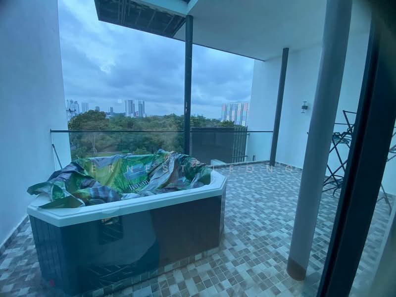 Semi-Detached House for Rent in Cyber 9 (Cyberjaya) - Ernest Leong - Balcony - PropertyGuru.com.my