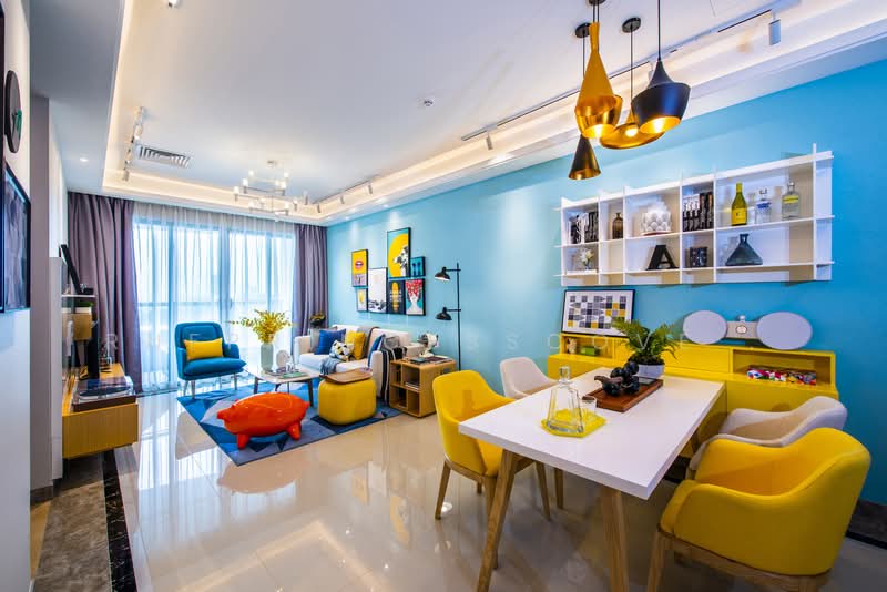 Condominium for Sale at R&F Princess Cove Phase 2-Seine Region - R&F Princess Cove Sales Representative - Living Room - PropertyGuru.com.my