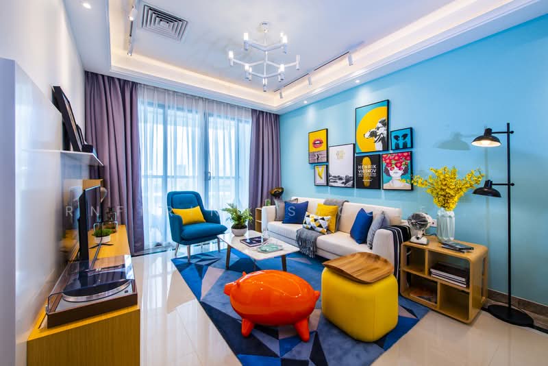 Condominium for Sale at R&F Princess Cove Phase 2-Seine Region - R&F Princess Cove Sales Representative - Living Room - PropertyGuru.com.my