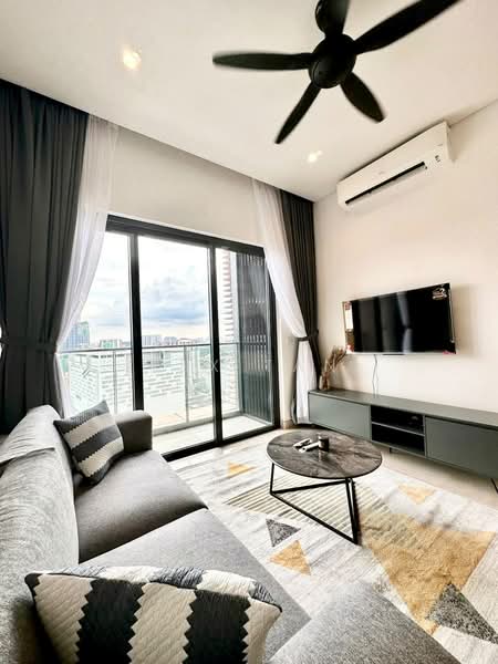 Servis Apartment untuk Disewa di Lucentia Residences - Rex Tan - Living Room - PropertyGuru.com.my