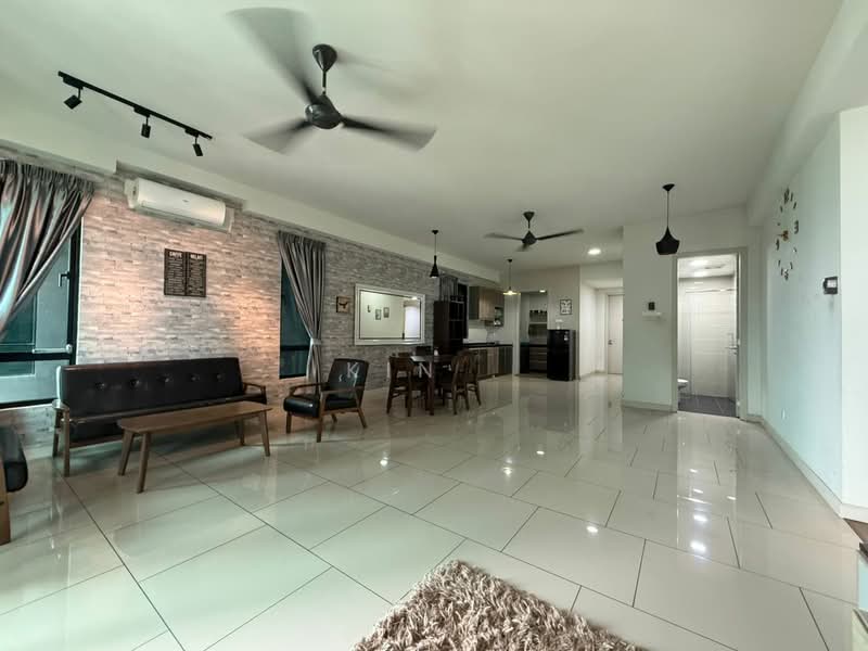 Kondominium untuk Dijual di The Reach @ Titiwangsa - Kin L - Living Room - PropertyGuru.com.my