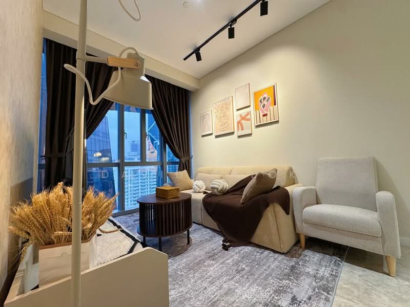 Condominium for Rent at Jewel by Oxley KLCC - David Cheok - Living Room - PropertyGuru.com.my