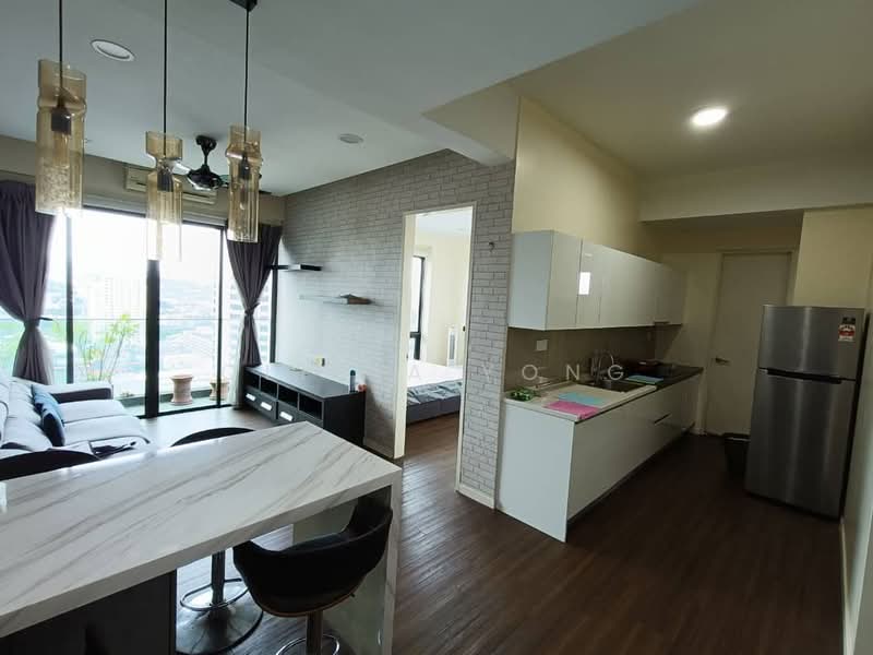 Servis Apartment untuk Dijual di The Grand @ Kelana Damansara Suite - Olivia Yong - Living Room - PropertyGuru.com.my