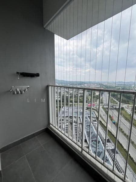 Service Residence for Rent at Sunsuria Forum - Lim Lee Lee - Balcony - PropertyGuru.com.my