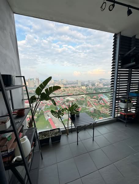 Service Residence for Rent at Sentul Point - Wendy Lee - Balcony - PropertyGuru.com.my