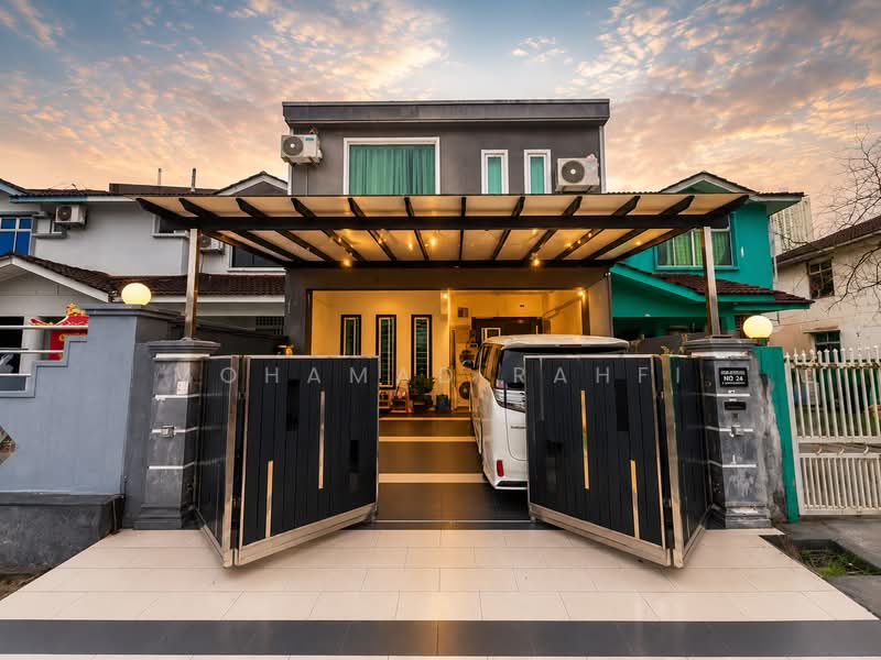 2-storey Terraced House for Sale in Taman Megah Ria (Masai) - Mohamad Rahfi - Exterior - PropertyGuru.com.my