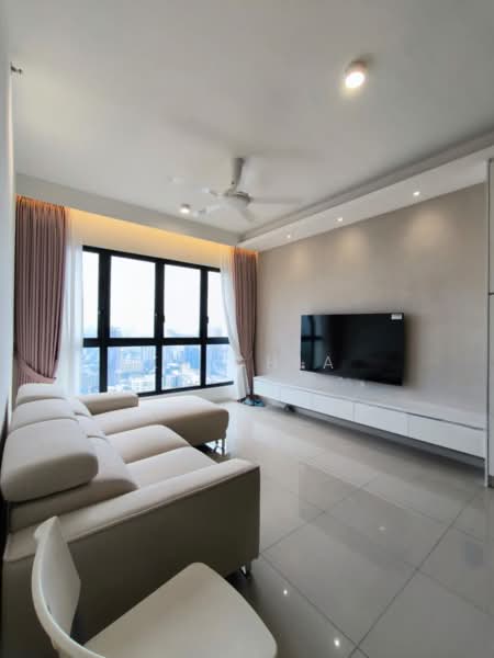 Service Residence for Sale at Sunway Belfield - KS Chia - Living Room - PropertyGuru.com.my