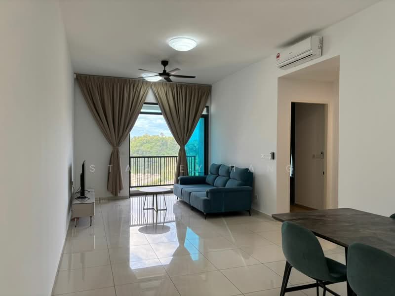 Service Residence for Rent at The Cruise Residence - Stanley Hang - Living Room - PropertyGuru.com.my
