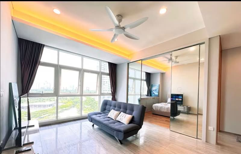 Kediaman Servis untuk Dijual di Pinetree Marina & Resort - Sharon Chong - Living Room - PropertyGuru.com.my