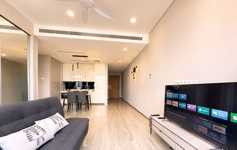Kediaman Servis untuk Dijual di Pinetree Marina & Resort - Sharon Chong - Living Room - PropertyGuru.com.my