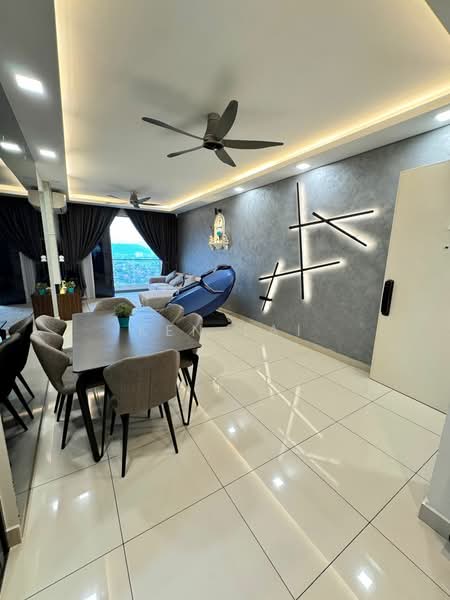Service Residence for Sale at LakePark Residence @ KL North - Ken Lai - Living Room - PropertyGuru.com.my