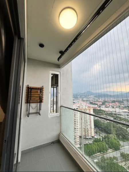 Service Residence for Sale at LakePark Residence @ KL North - Ken Lai - Balcony - PropertyGuru.com.my