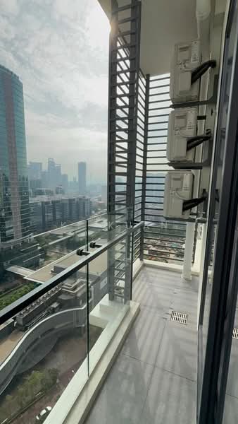 Service Residence for Rent at Laurel Residence - KF Kuan - Balcony - PropertyGuru.com.my