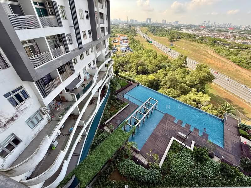 Service Residence for Sale at Centra Residences - Gladys Wong - Balcony - PropertyGuru.com.my