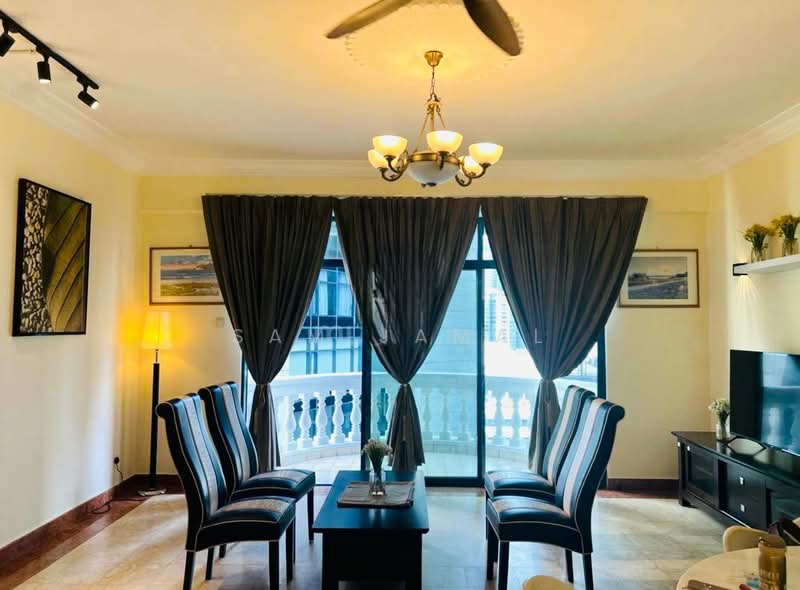 Condominium for Rent at Corinthian Condominium - Sam Jamal - Living Room - PropertyGuru.com.my