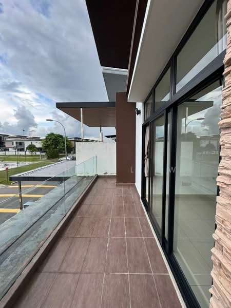 Rumah Kluster untuk Disewa di Bandar Cemerlang (Ulu Tiram) - Chris Liew - Balcony - PropertyGuru.com.my