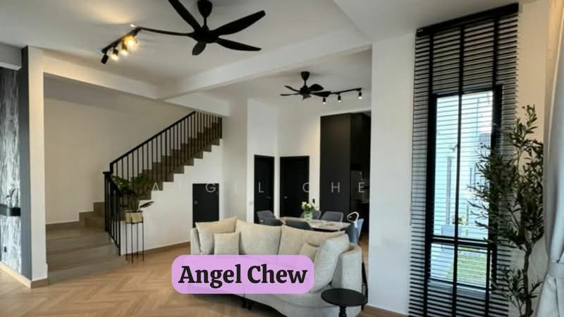 2-storey Terraced House for Rent in Bandar Cassia (Batu Kawan) - Angel Chew - Living Room - PropertyGuru.com.my