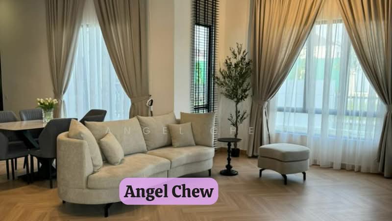 2-storey Terraced House for Rent in Bandar Cassia (Batu Kawan) - Angel Chew - Living Room - PropertyGuru.com.my