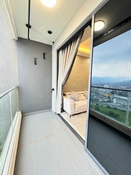 Kondominium untuk Dijual di LakePark Residence @ KL North - Nisha R - Balcony - PropertyGuru.com.my