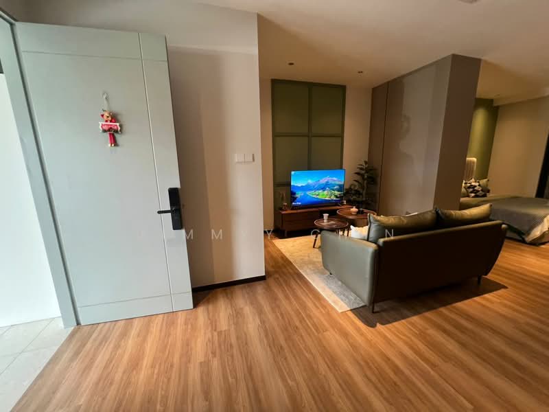 Service Residence for Sale at Joshua's King Suites - Jimmyy Chin - Living Room - PropertyGuru.com.my