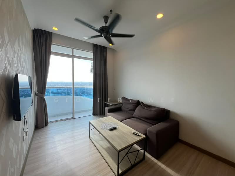 Servis Apartment untuk Disewa di The Wave Residence - Geoffery Wee - Living Room - PropertyGuru.com.my