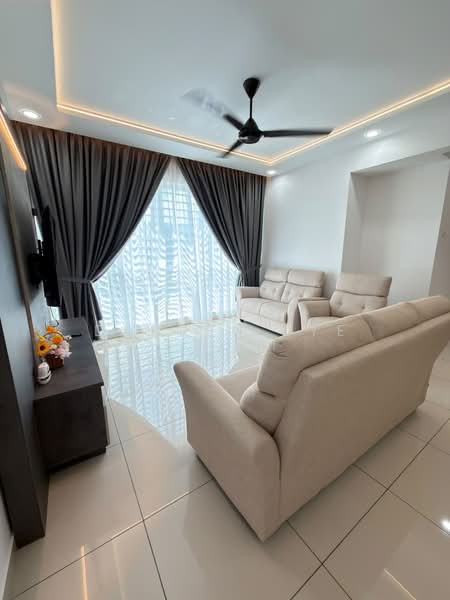 Kondominium untuk Disewa di Emerald Residence - Darren Lye - Living Room - PropertyGuru.com.my