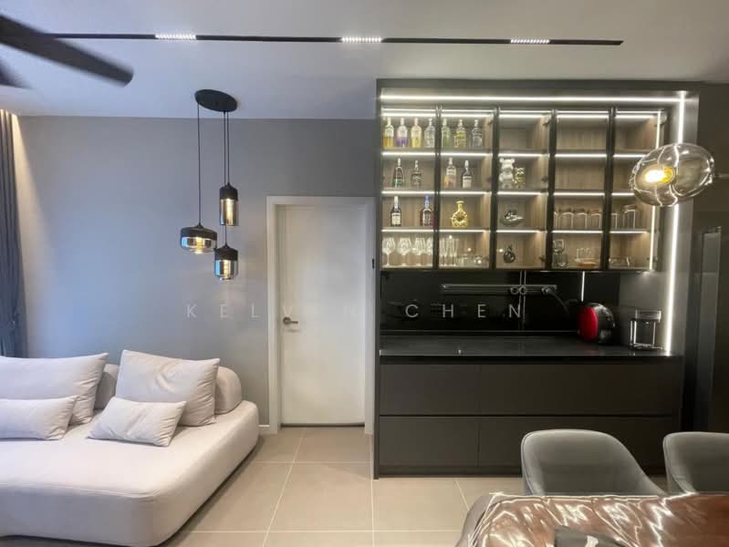 Service Residence for Sale at Sentul Point - Kelvin Chen - Living Room - PropertyGuru.com.my