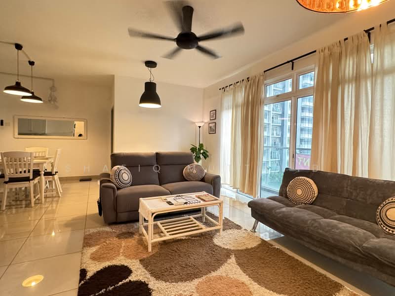 Kondominium untuk Disewa di Dwiputra Residences - Shafiq Muttalib - Living Room - PropertyGuru.com.my