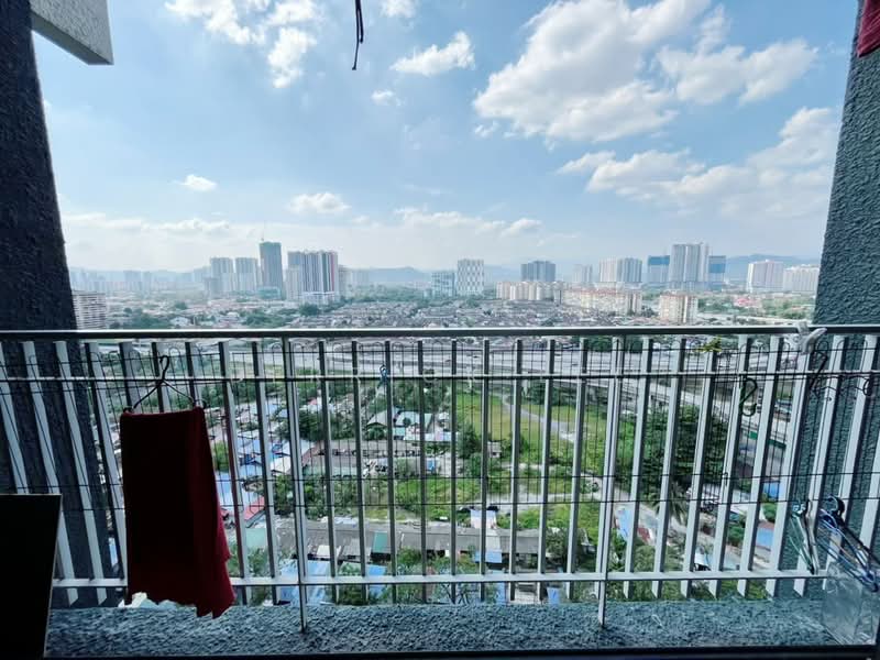 Service Residence for Sale at Sky Meridien - Derrick Lee - Balcony View - PropertyGuru.com.my