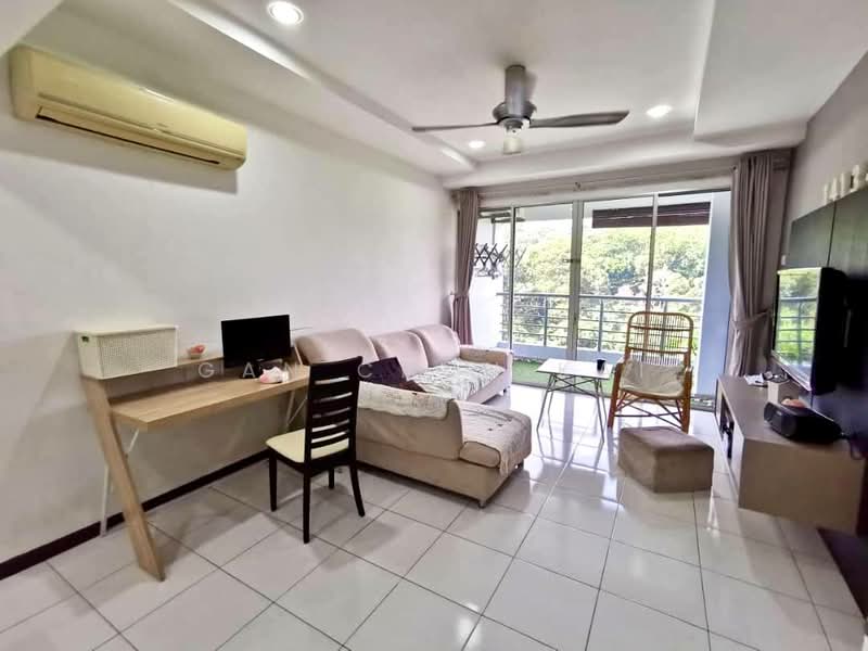 Pangsapuri untuk Disewa di Desa Bukit Dumbar - Gan Chun Kai - Living Room - PropertyGuru.com.my