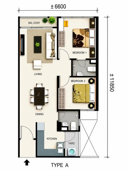 Servis Apartment untuk Disewa di Avenue Garden - Jack Ng - PropertyGuru.com.my