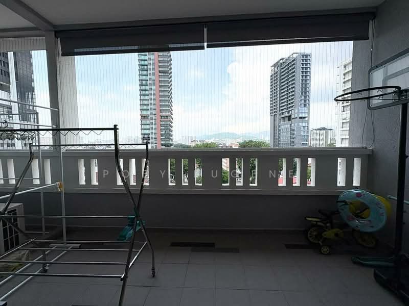 Kondominium untuk Disewa di Logan Residency (Logan Mansion) - Poey Eugene - Balcony - PropertyGuru.com.my
