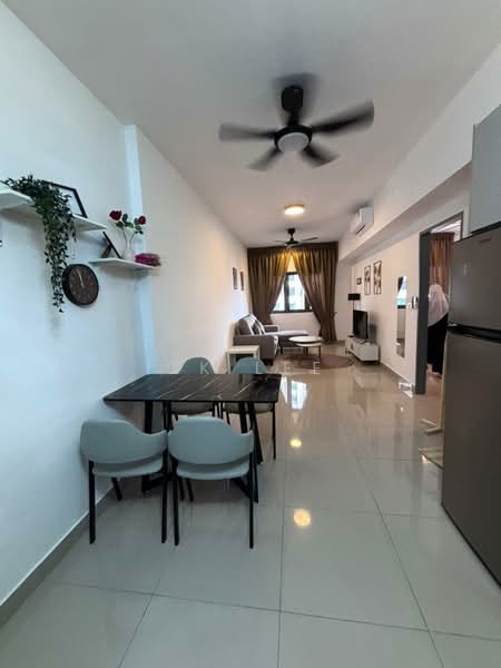 Service Residence for Rent at Henna Residence @ The Quartz WM - CK Lee - Living Room - PropertyGuru.com.my