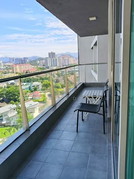 Servis Apartment untuk Disewa di myHabitat - Desmond Low - Balcony - PropertyGuru.com.my